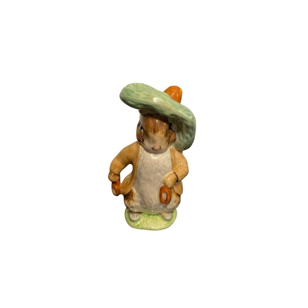 Beswick Beatrix Potter Benjamin Bunny Figurine Vintage England Porcelain 1948